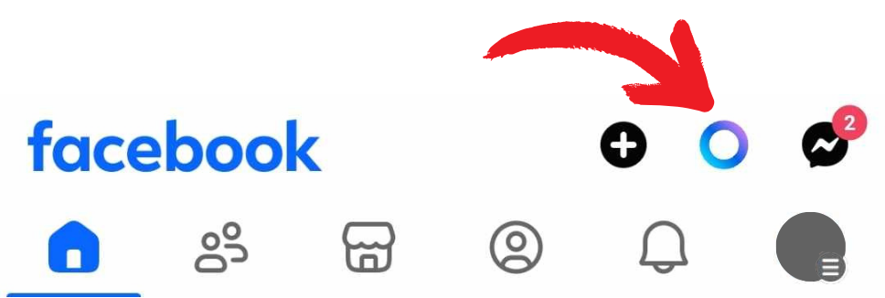 Meta AI chat profile