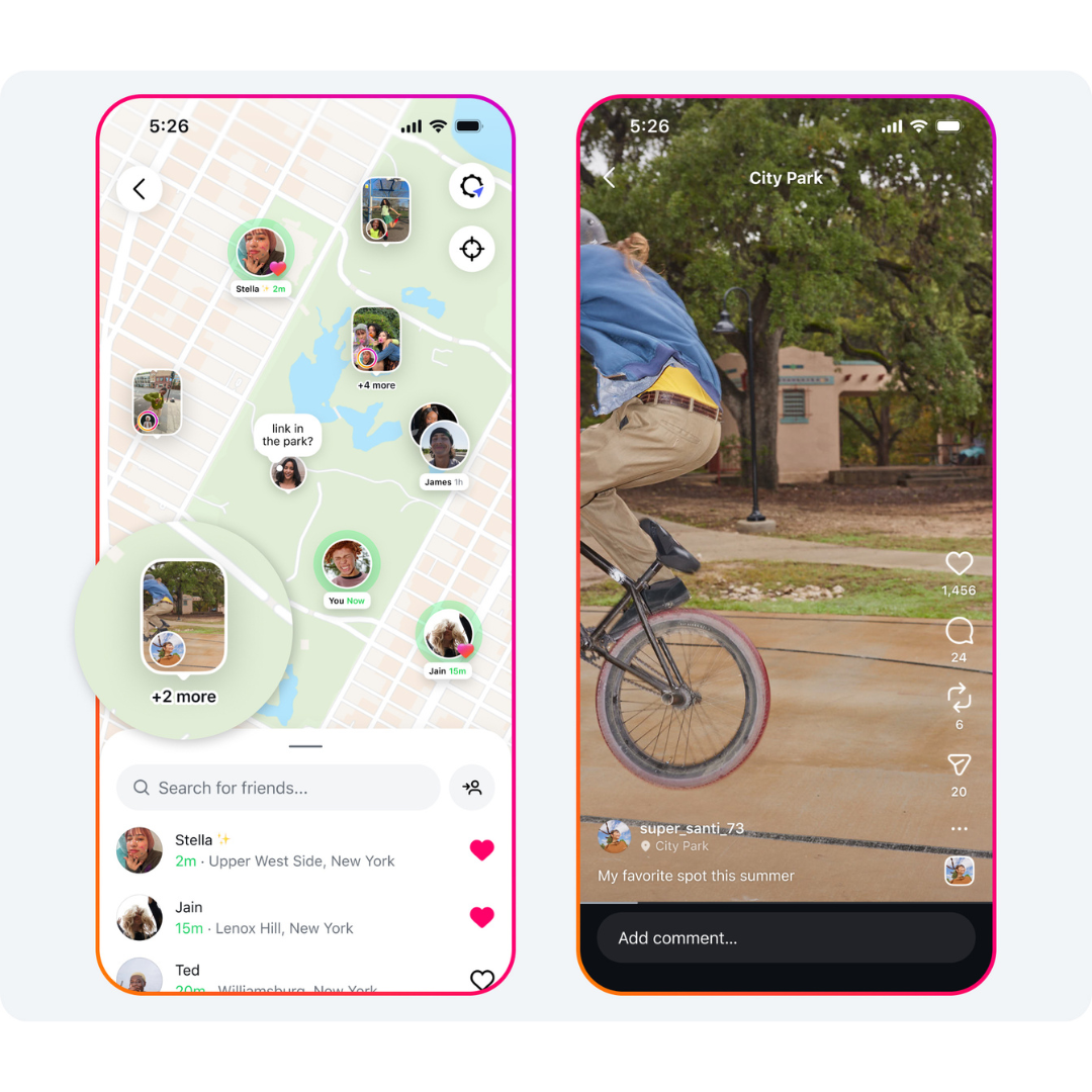 New Instagram Live Map Feature